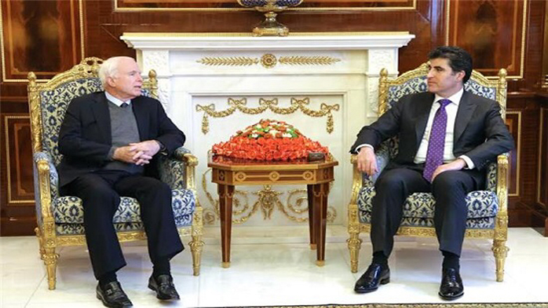 Nêçîrvan Barzanî: Jidestdana Mccain ji gelê Kurdistanê re ziyaneke mezin e