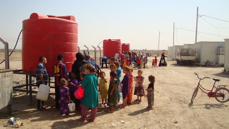 Nori Sharif and his family are forced to live in the Saad camp for displaced persons in Iraq's Baqubah Province. (Photo: Nori Sharif)