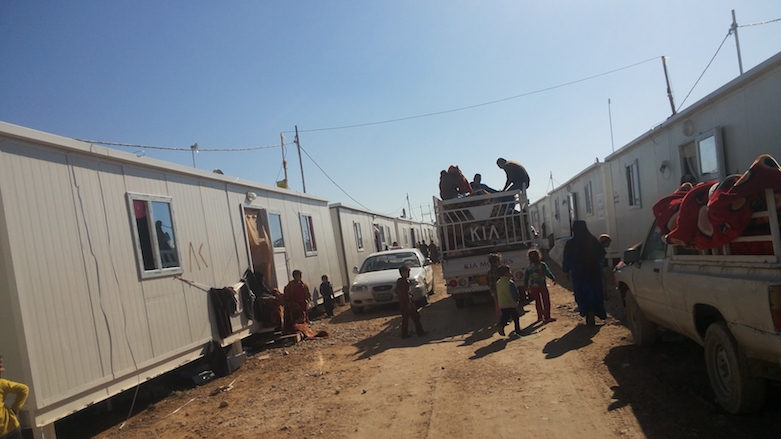 Nori Sharif and his family are forced to live in the Saad camp for displaced persons in Iraq's Baqubah Province. (Photo: Nori Sharif)