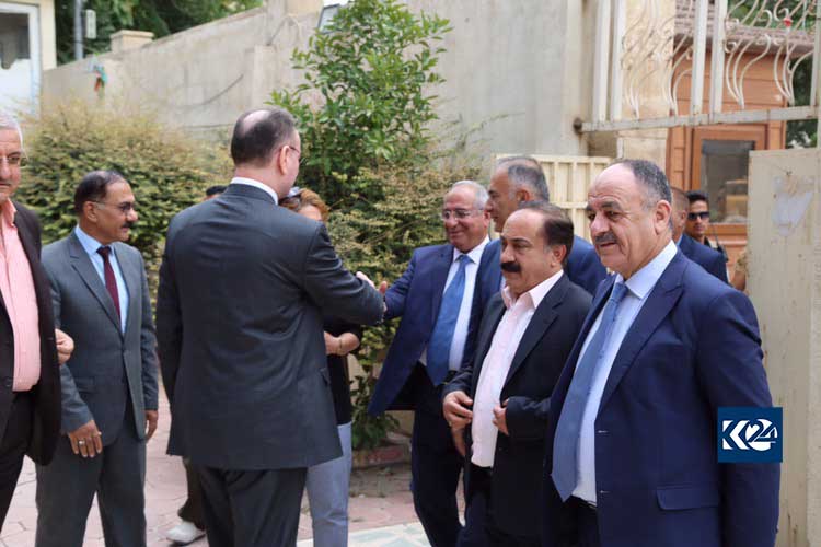 لە سلێمانی تەقە لە بارەگایەكی پارتی كرا