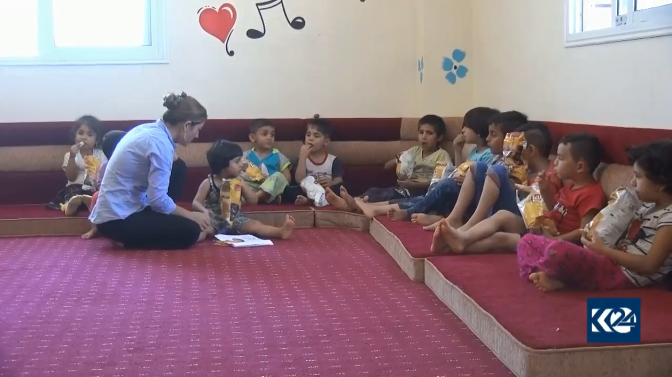 بالصور.. كوباني تحتضن أول دار للايتام وتناشد المنظمات الانسانية