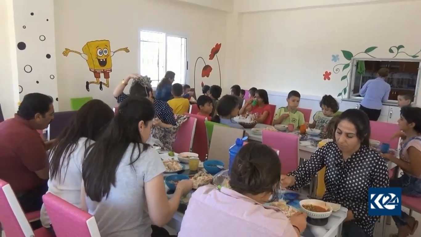 بالصور.. كوباني تحتضن أول دار للايتام وتناشد المنظمات الانسانية