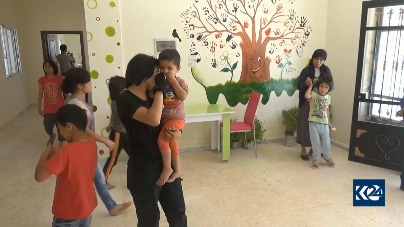 بالصور.. كوباني تحتضن أول دار للايتام وتناشد المنظمات الانسانية