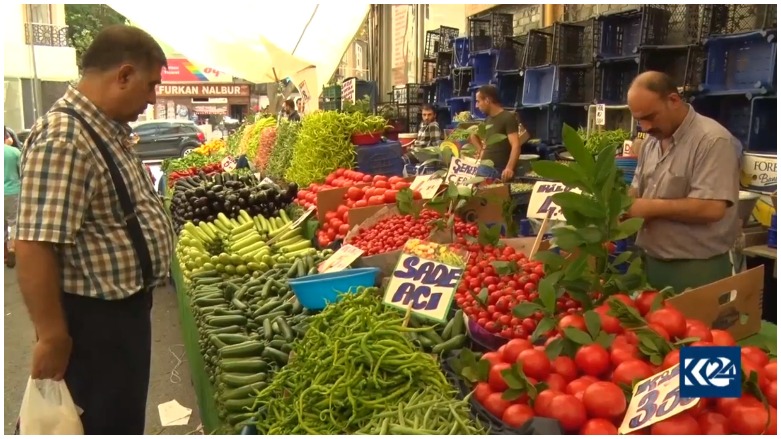 Li Tirkiyê buhayê sewze û fêkiyan bilind dibe