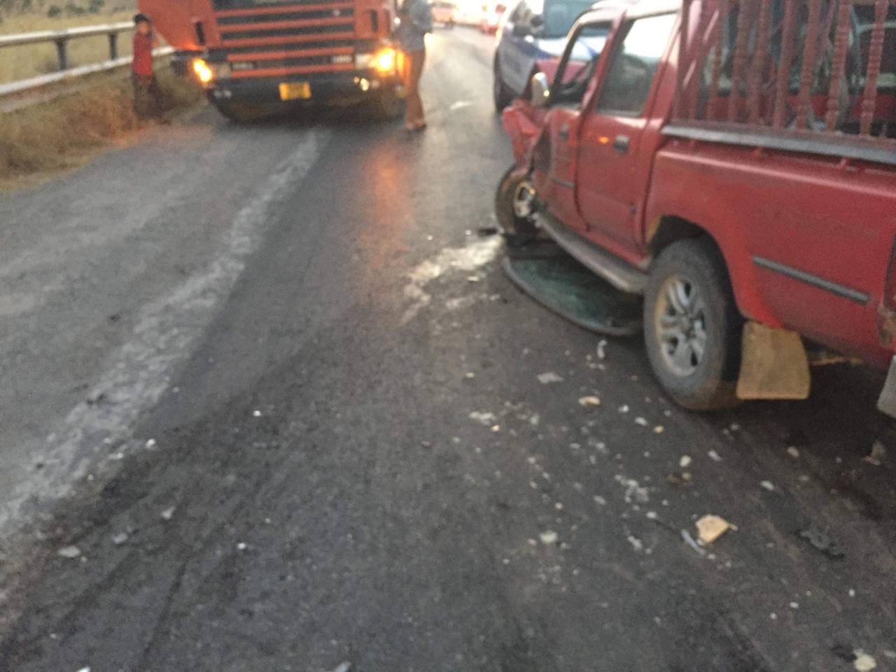 لە رووداوێكی ھاتووچۆدا 6 كەس برینداربوون