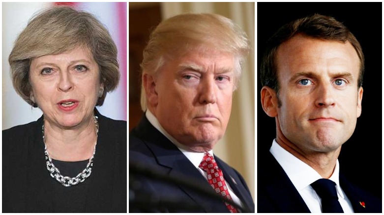 Amerîka, Fransa û Brîtanya Esed hişyar dikin 