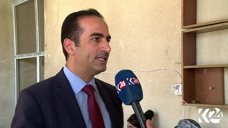 Aram Najmaddin, Director of the Independent High Electoral and Referendum Commission (IHERC) office in Erbil, Aug. 01, 2018. (Photo: Kurdistan 24)