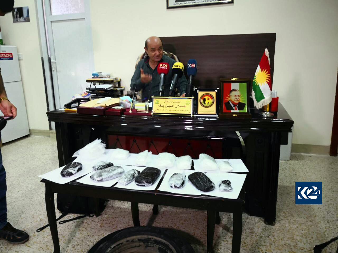 باندێكی مادەی ھۆشبەر لە سلێمانی دەستگیركران