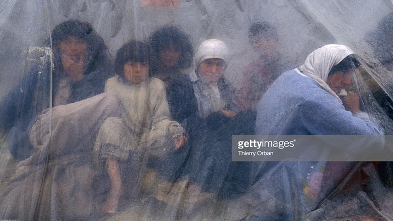 ديمه‌نێكى ئاواره‌بوونى كورد له‌ 1991