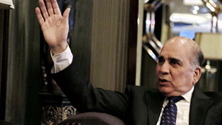فوئاد حوسێن گه‌يشته‌ هۆڵى په‌رله‌مان