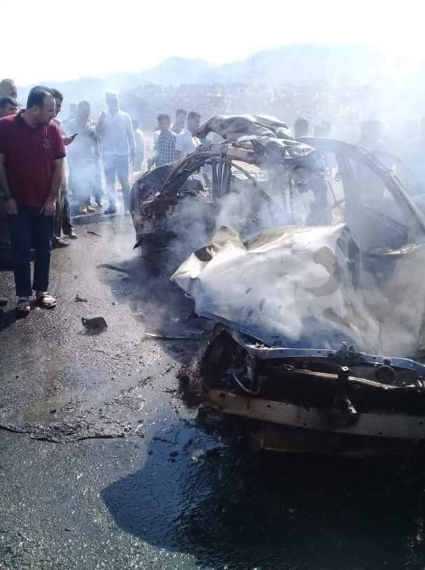 لە رووداوێكی ھاتووچۆدا چوار كەس گیانیان لەدەستدا