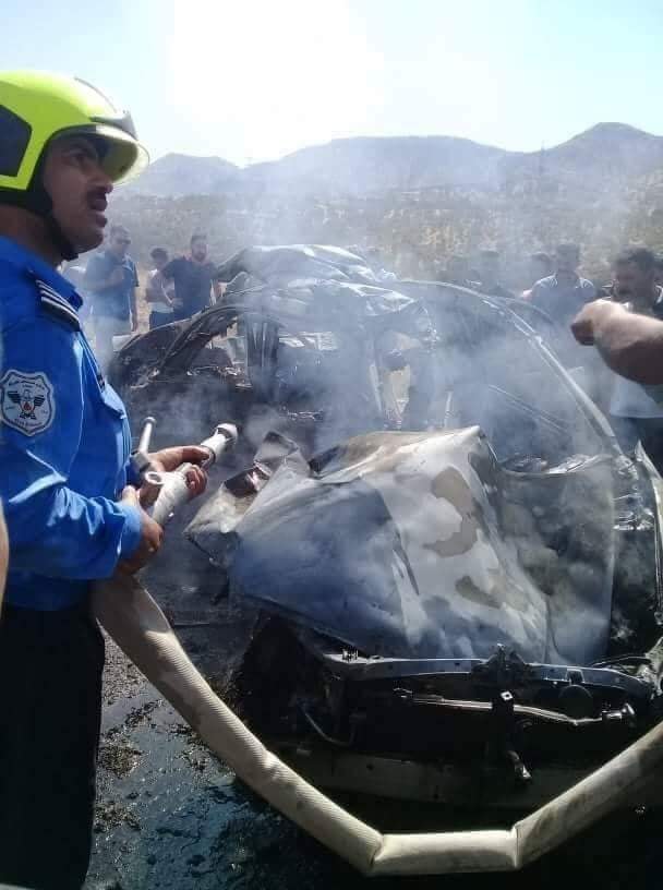 لە رووداوێكی ھاتووچۆدا چوار كەس گیانیان لەدەستدا