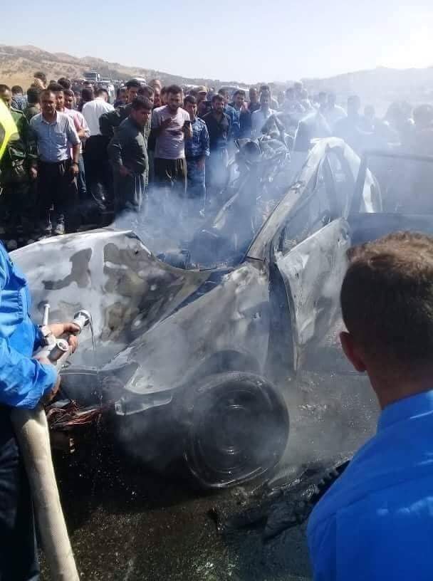 لە رووداوێكی ھاتووچۆدا چوار كەس گیانیان لەدەستدا