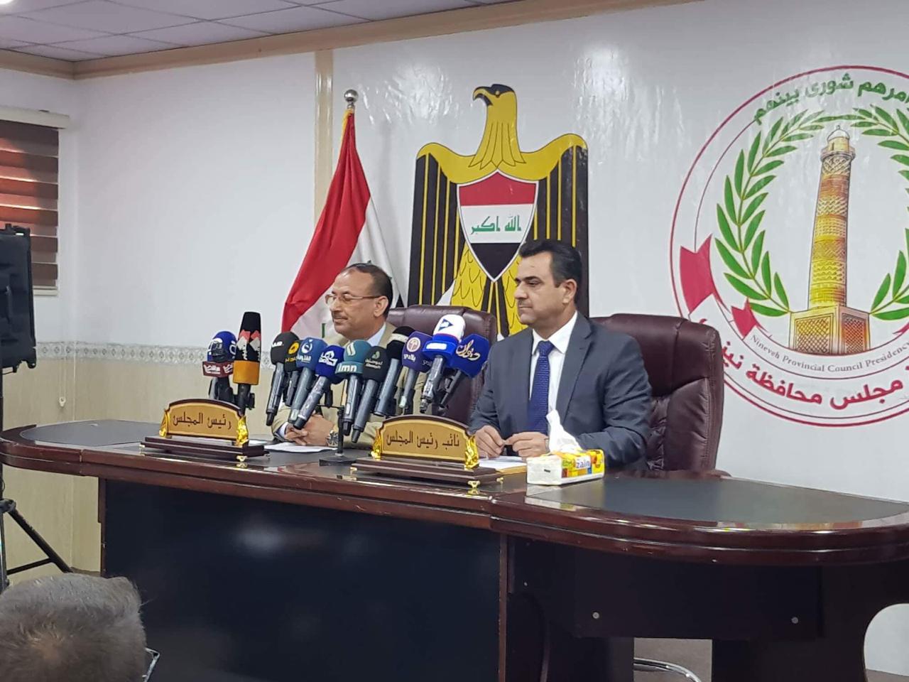 کوردێکی ئێزدی دەبێتە سەرۆکی ئەنجوومەنی پارێزگای نەینەوا