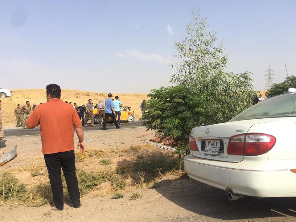 لە رووداوێكی ھاتووچۆدا 4 كەس گیانیان لەدەستدا