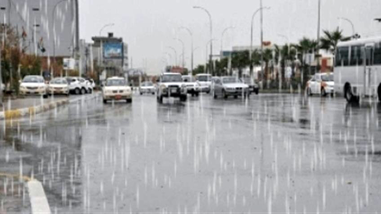 كەشناسی: باران دەبارێت