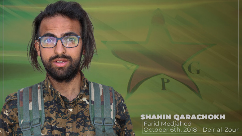 French volunteer Farid Medjahed (Şahin Qereçox) was killed in Deir al-Zour on Oct. 6, 2018. (Photo: YPG)