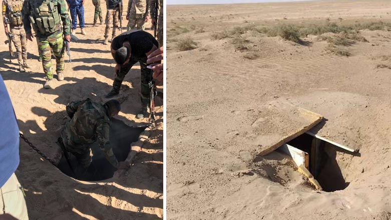 Çekdarên DAIŞê li biyabana Iraqê li derfeta vegerê digerin 