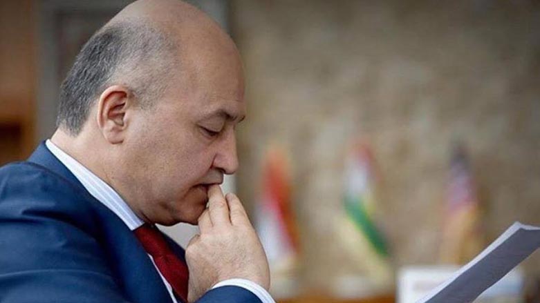 يه‌كه‌م وته‌ى به‌رهه‌م ساڵح: يه‌كپارچه‌يى عێراق ده‌پارێزم