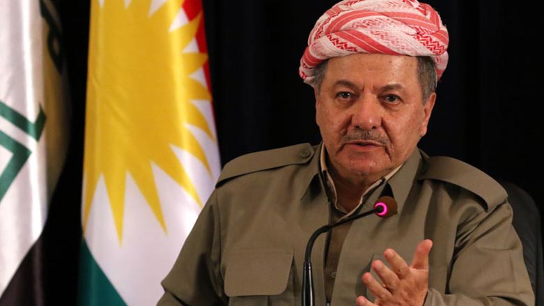 Serok Barzanî: Rêgirtin li dengdana mamoste Kerîm Ehmed zulmekî mezin e 
