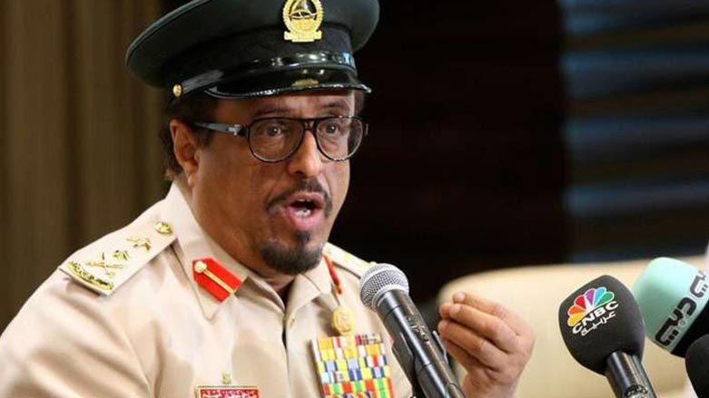 جێگرى پۆليسى دوبه‌ى، فه‌ريق زاحى خه‌لفان