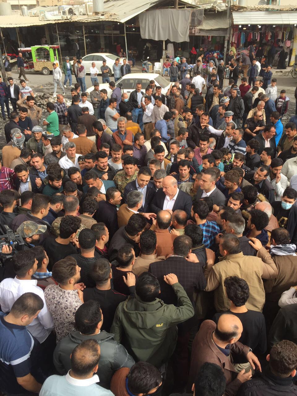 دڵنیایی دەدرێتە كاسبكارانی بازاڕی لەنگەی ھەولێر