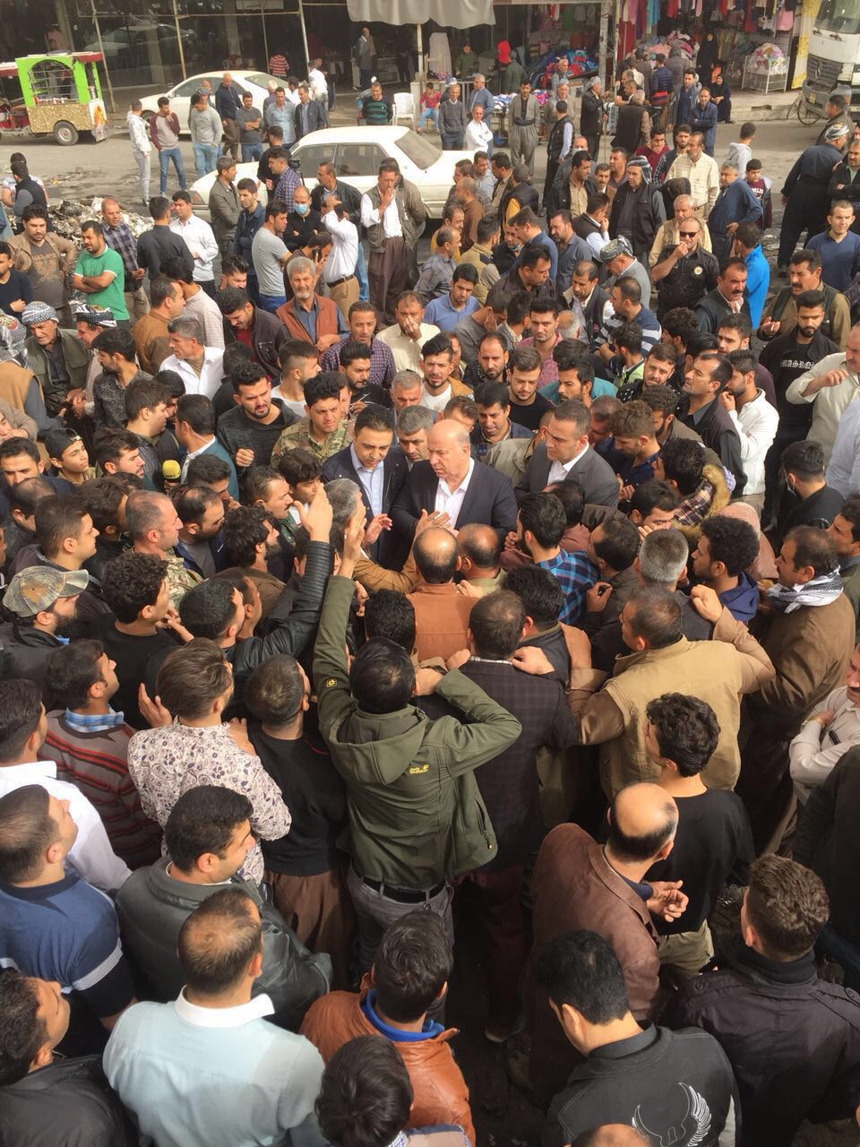 دڵنیایی دەدرێتە كاسبكارانی بازاڕی لەنگەی ھەولێر