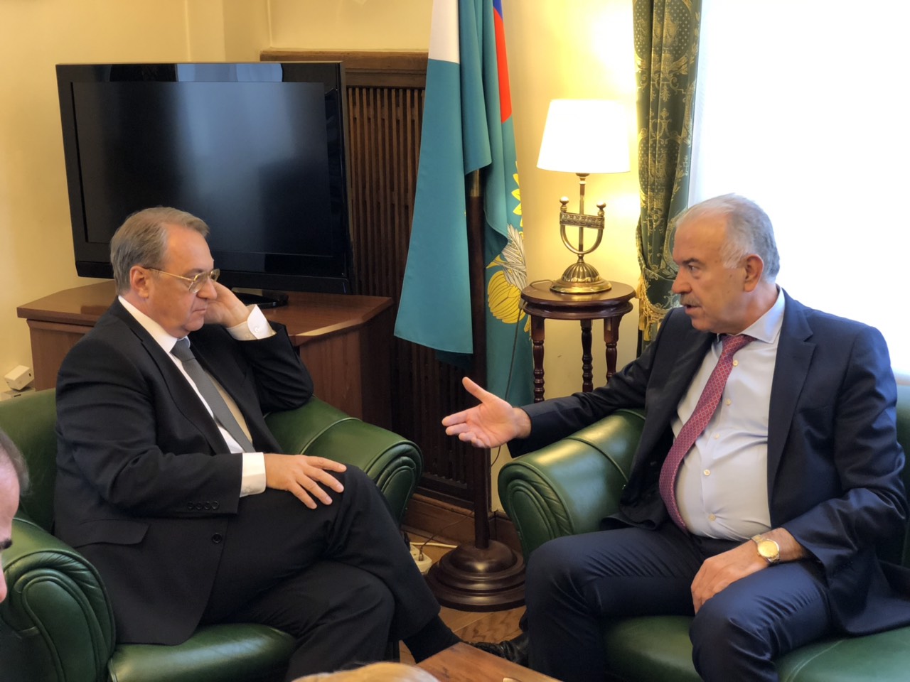 شاندێكی پارتی و نوێنه‌ری سه‌رۆكی رووسیا ره‌وشی سیاسی ناوچه‌كه‌ تاوتوێ ده‌كه‌ن