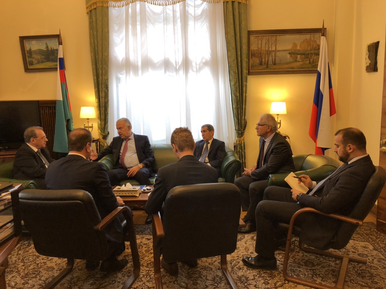 شاندێكی پارتی و نوێنه‌ری سه‌رۆكی رووسیا ره‌وشی سیاسی ناوچه‌كه‌ تاوتوێ ده‌كه‌ن