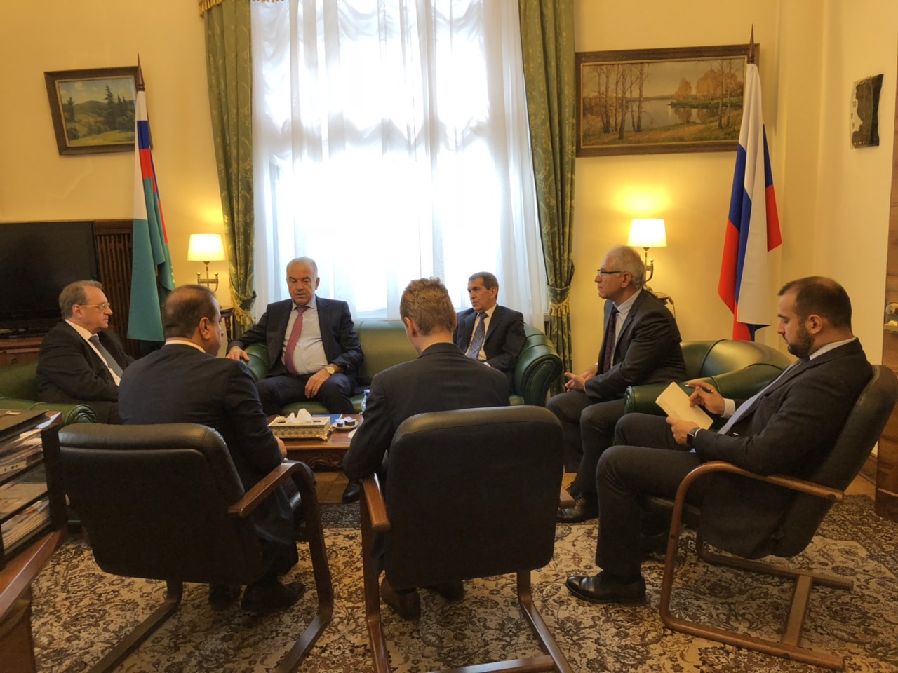 شاندێكی پارتی و نوێنه‌ری سه‌رۆكی رووسیا ره‌وشی سیاسی ناوچه‌كه‌ تاوتوێ ده‌كه‌ن