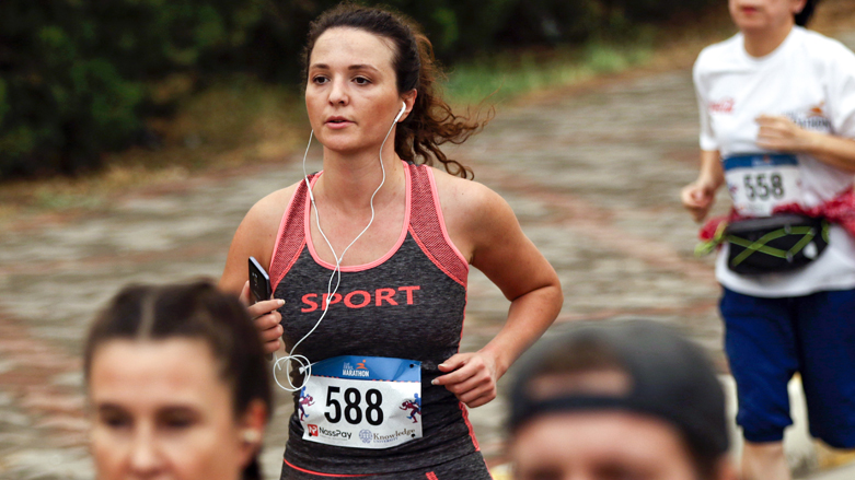 بالصور | آلاف يشاركون في ماراثون اربيل بـ"شعار ثلاثي"