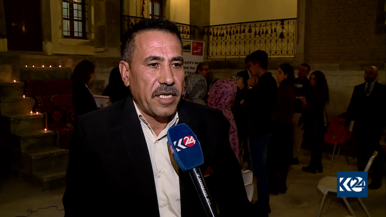 Layla's brother, Khaled Talou, ghostwrote the book for her. (Photo: Kurdistan 24)