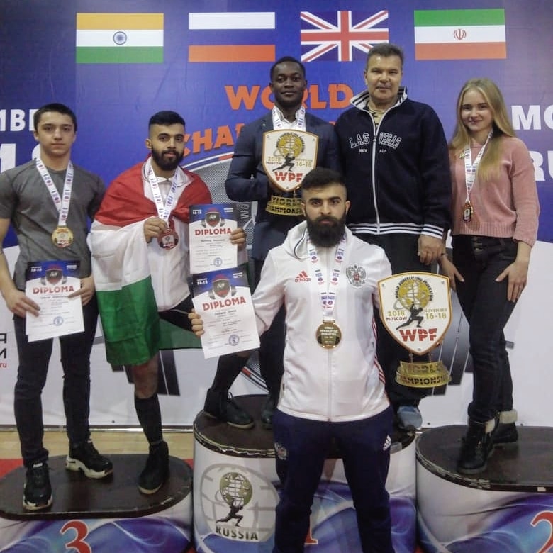 كوردي يحصد المركز الأول ببطولة عالمية في موسكو