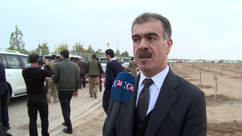 Safeen Dizayee, the spokesperson for the Kurdistan Regional Government (KRG) during an interview with Kurdistan 24, Nov. 15, 2018.