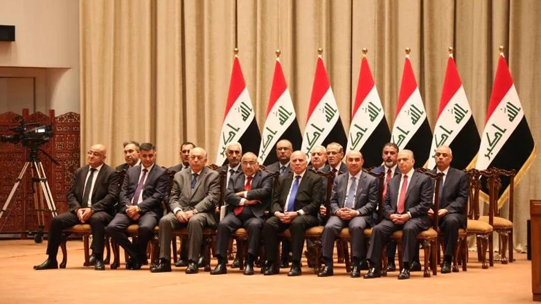 پێكھاتەی كابینەی نوێی حكوومەتی عێراق تەواو دەكرێت