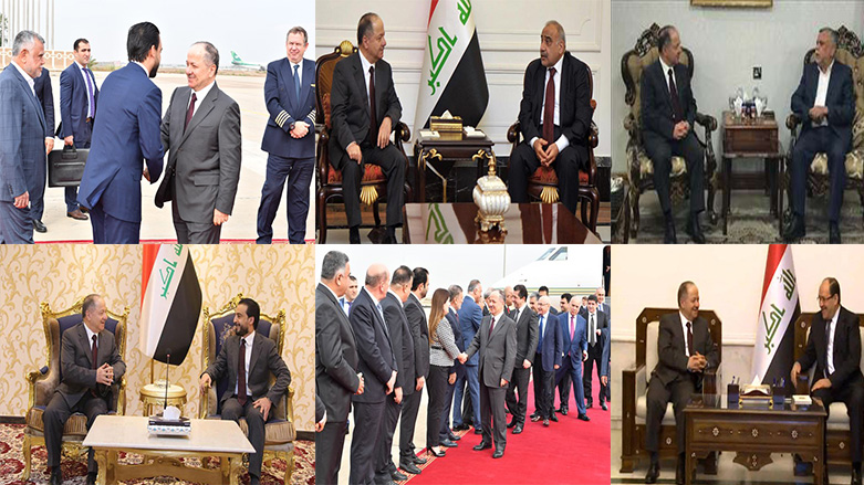 جزئیات دیدار بارزانی با رهبران عراق در بغداد