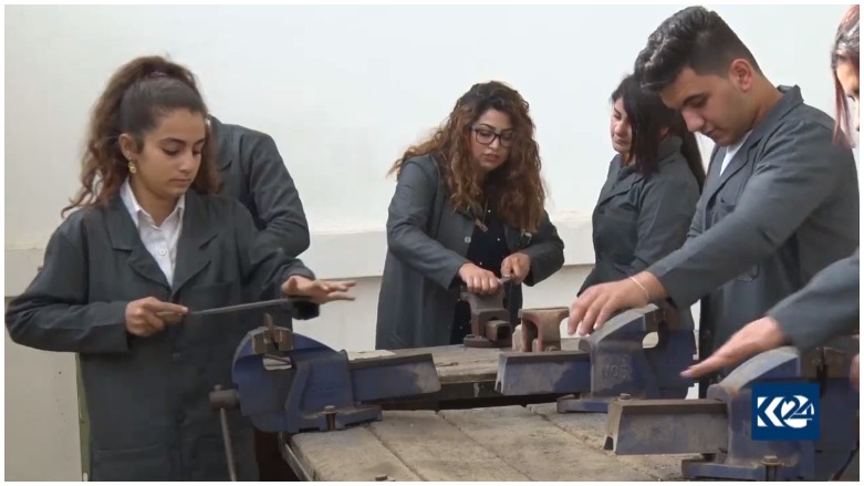 Yekem dibistana Pêşesaziyê li Qamişlo hat vekirin