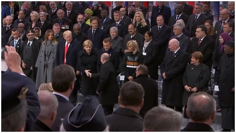 Li Parîsê sedsaliya bidawîbûna Cenga Cîhanê ya Yekem hat vedijandin  