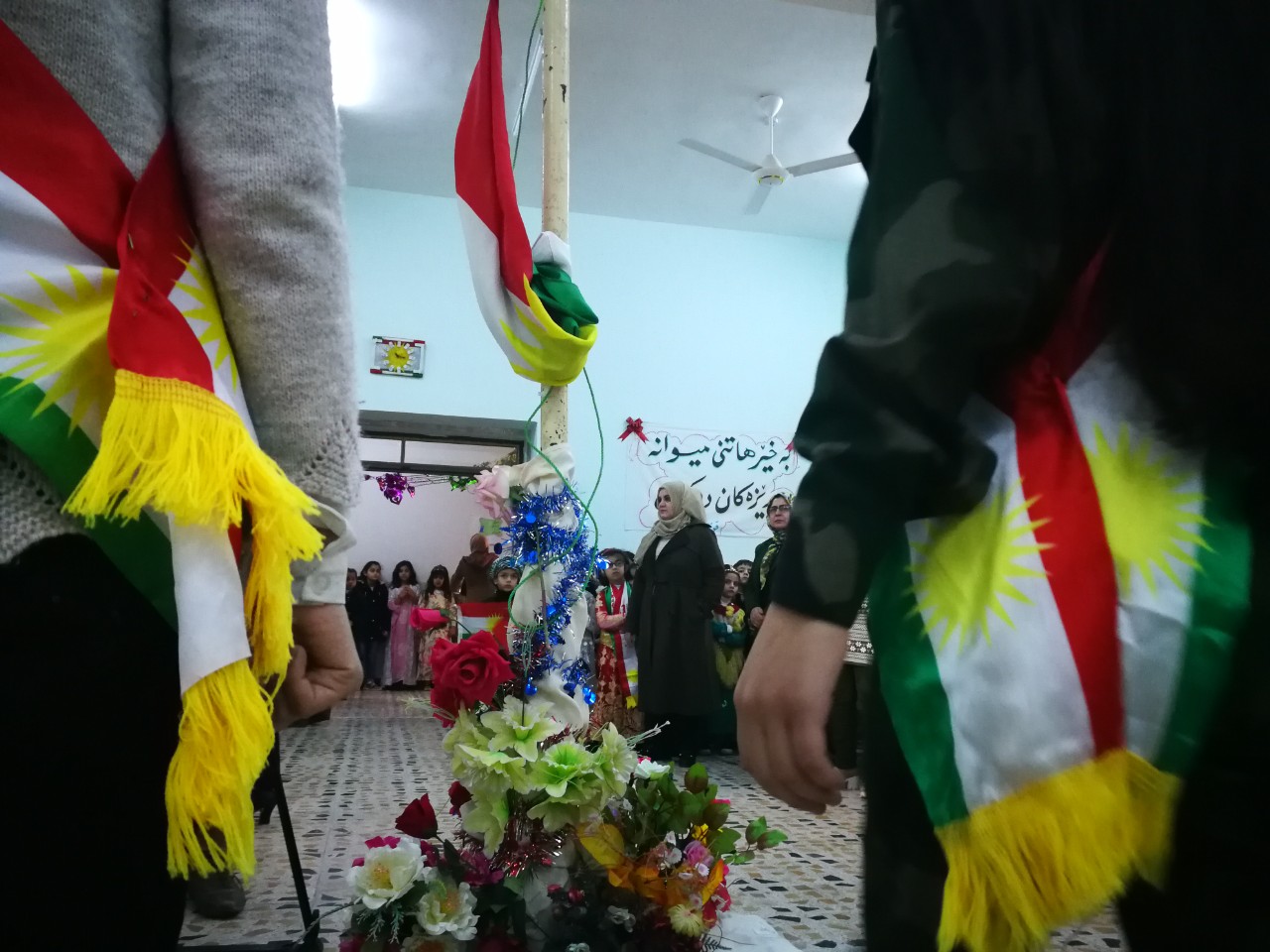 روز پرچم کردستان با مراسم‌های باشکوهی برگزار شد