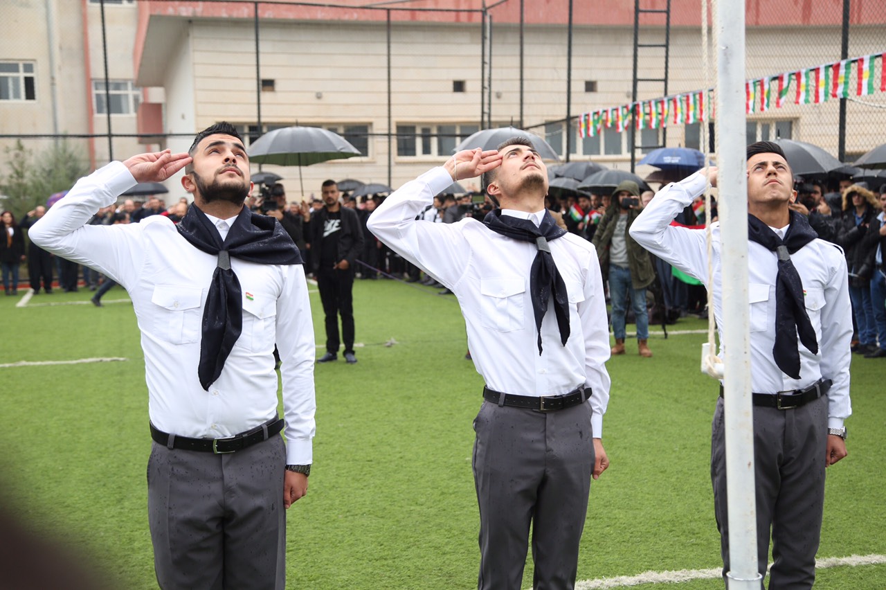 روز پرچم کردستان با مراسم‌های باشکوهی برگزار شد