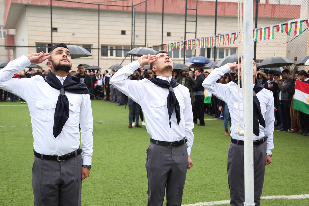 روز پرچم کردستان با مراسم‌های باشکوهی برگزار شد