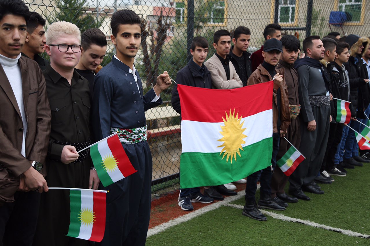 روز پرچم کردستان با مراسم‌های باشکوهی برگزار شد