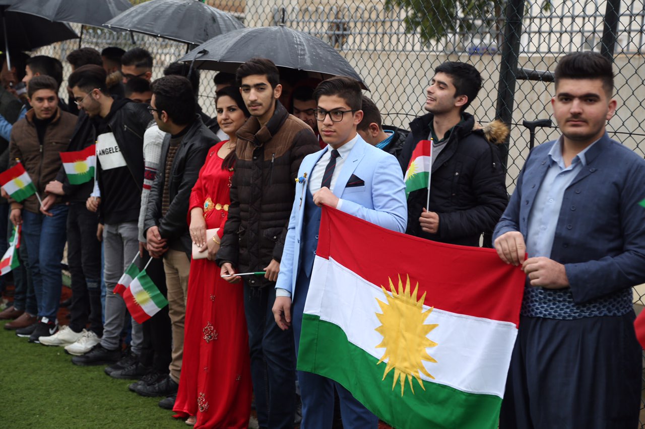 روز پرچم کردستان با مراسم‌های باشکوهی برگزار شد