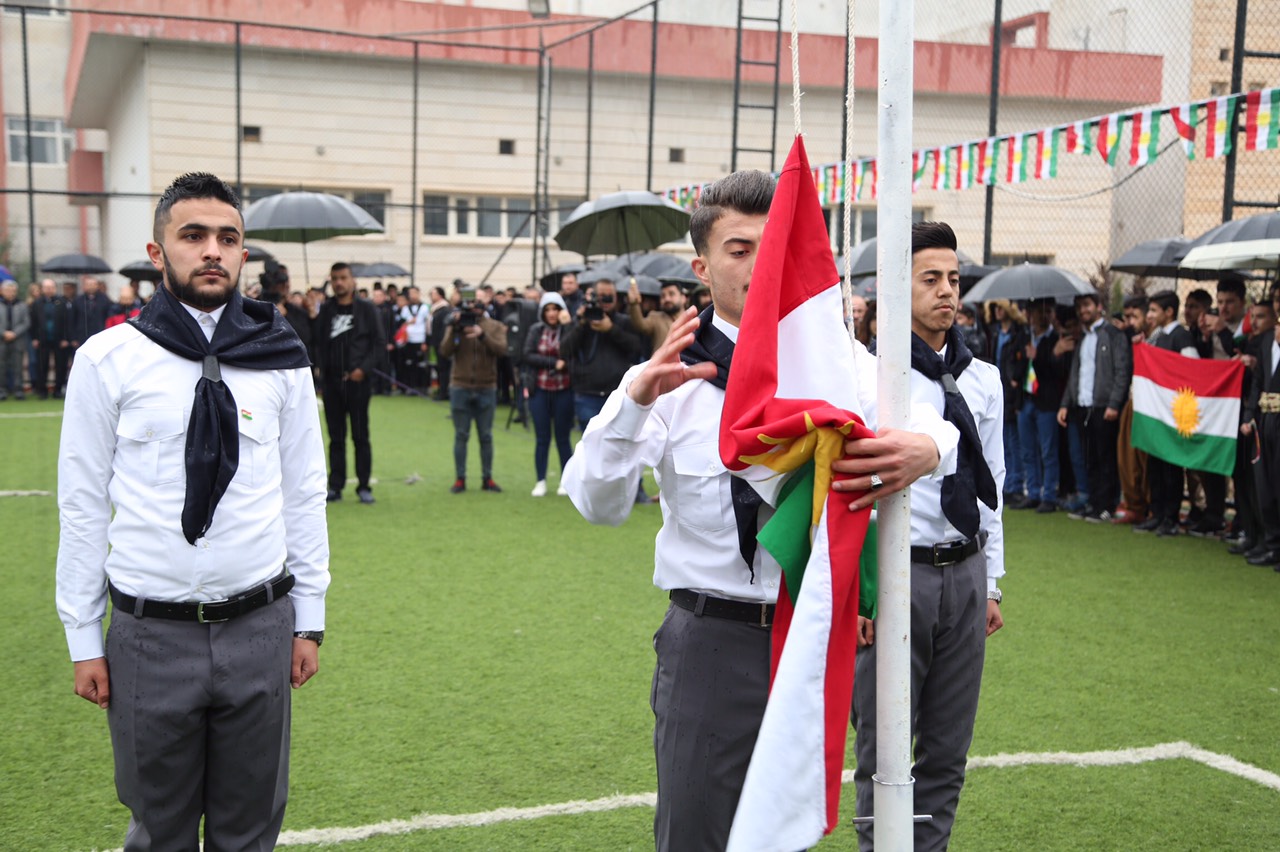 روز پرچم کردستان با مراسم‌های باشکوهی برگزار شد