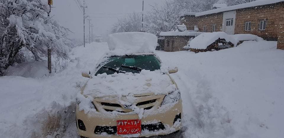  بەفربارین چەند ناوچەیەكی ھەرێمی كوردستانی گرتەوە