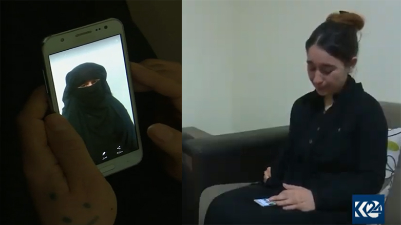 Jineke Êzidî ji aliyê 12 çekdarên DAIŞê ve wek kole bikar dihat 