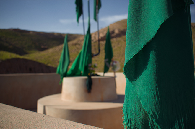 The Shrine of Sayid Ismael is about twenty-minute drive from Kalak in that area’s cluster of Kakai villages. (Photo: Levi Clancy)