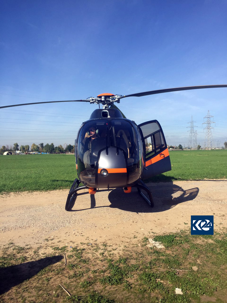 مەترسی لافاو ھێلیكۆپتەر دەگەیەنێتە گەرمیان