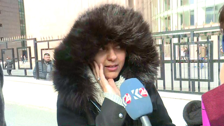 Turkish authorities released the Iranian Kurdish singer Yalda Abbasi 15 hours after arresting her at Istanbul Ataturk Airport and a court hearing that followed, Dec. 7, 2018. (Photo: Kurdistan 24)