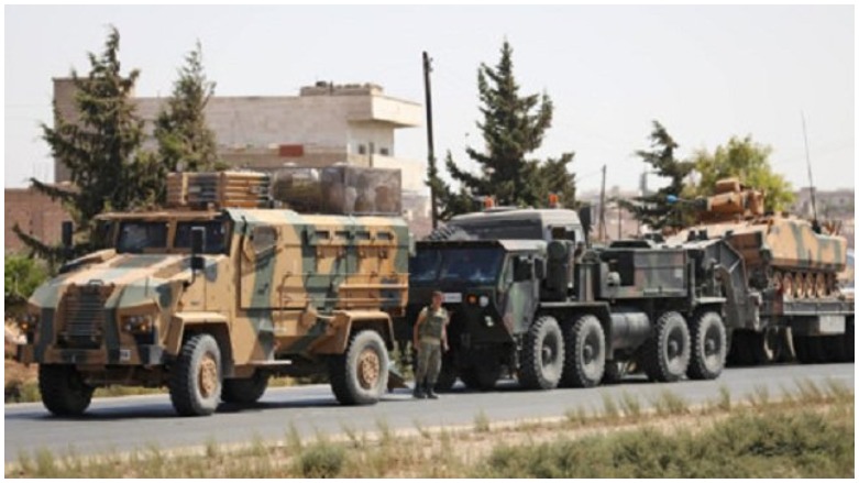 Tirkiye karwaneke leşkerî derbasî bakurê Minbicê dike 